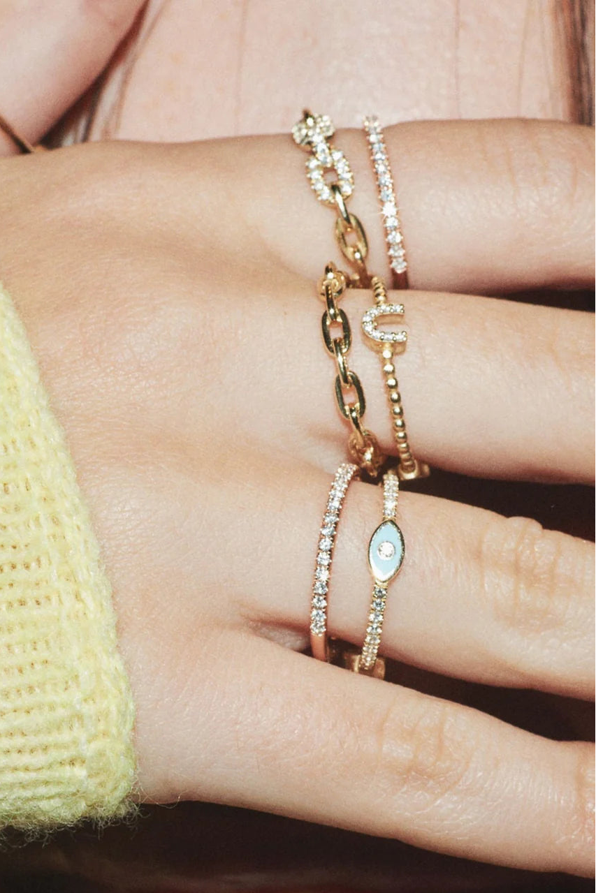 DIAMONDS LINK RING