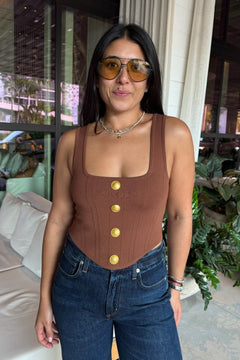 SAGA SQUARE NECK CORSET