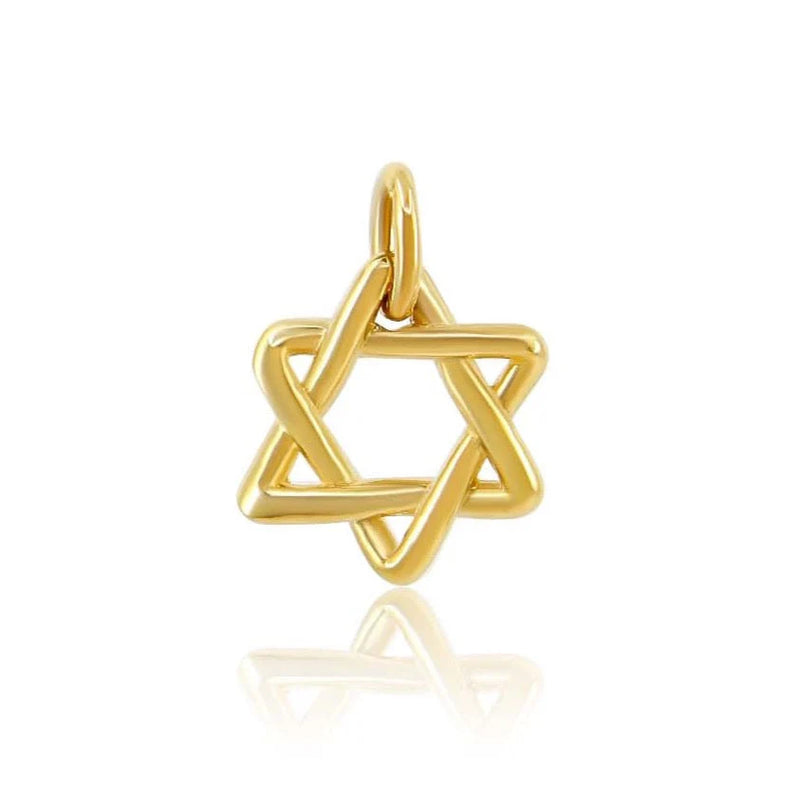 MONISHA MELWANI GOLD STARD OF DAVID CHARM