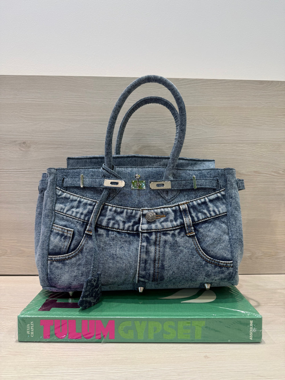 DENIM CARRIER BAG