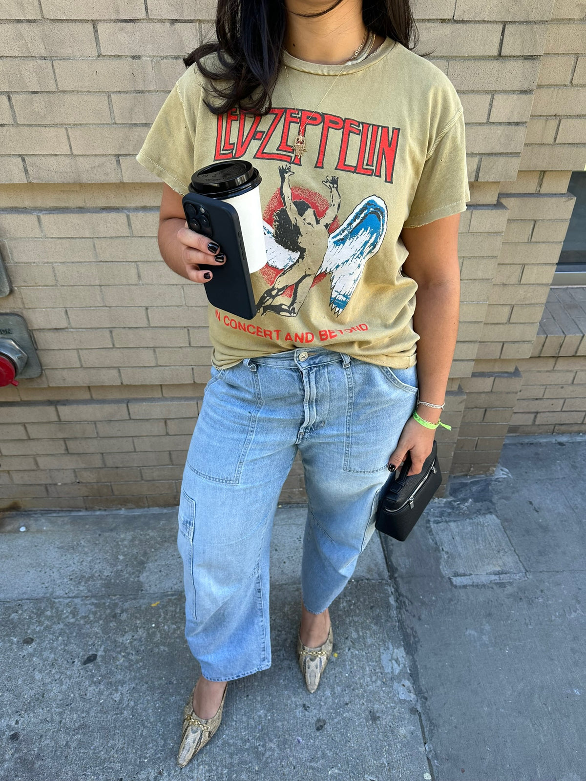 CITIZENS OF HUMANITY MARCELLE LOW SLUNG CARGO JEANS IN CLOUD NINE