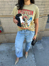 CITIZENS OF HUMANITY MARCELLE LOW SLUNG CARGO JEANS IN CLOUD NINE