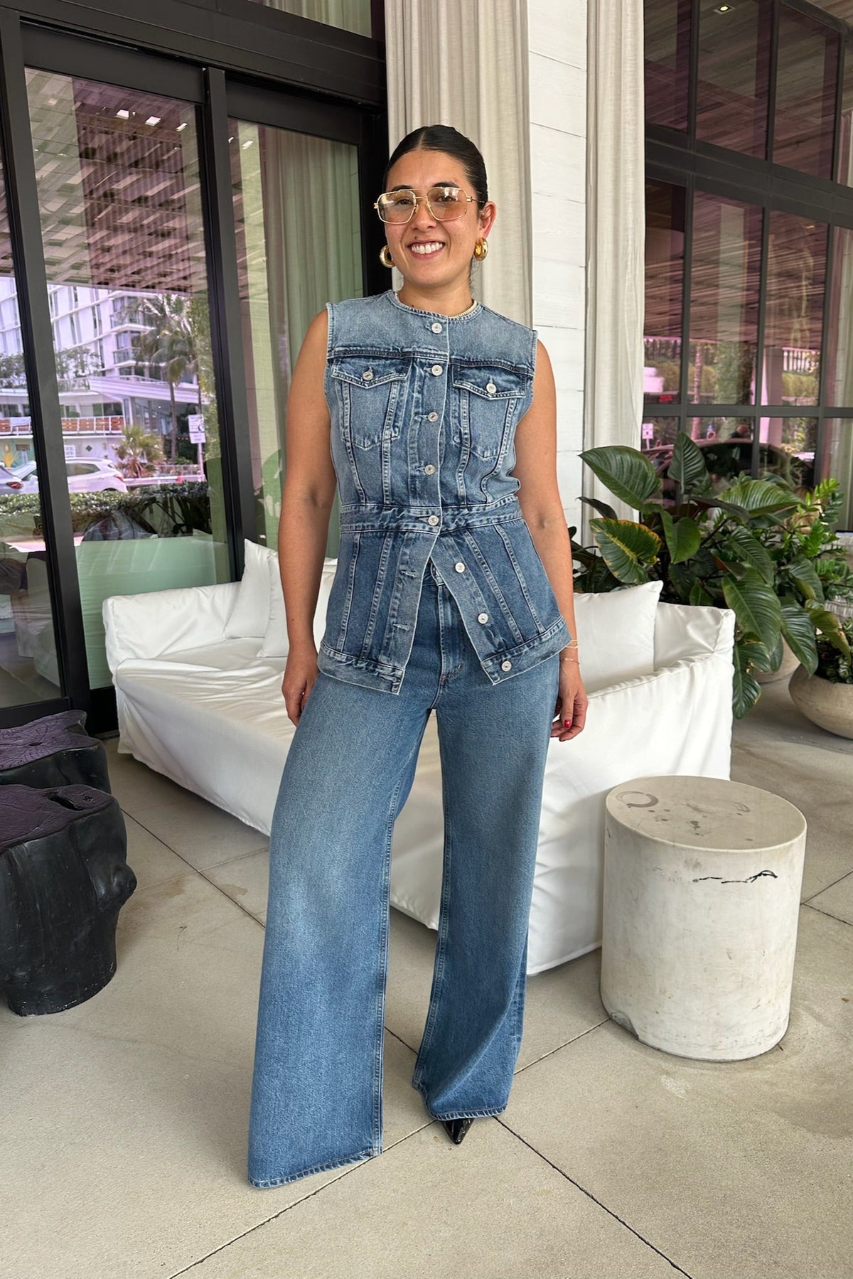 CITIZENS OF HUMANITY PALOMA BAGGY JEANS IN SIESTA