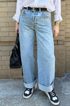 CITIZENS OF HUMANITY AYLA BAGGY JEANS IN SKYLIGHTS
