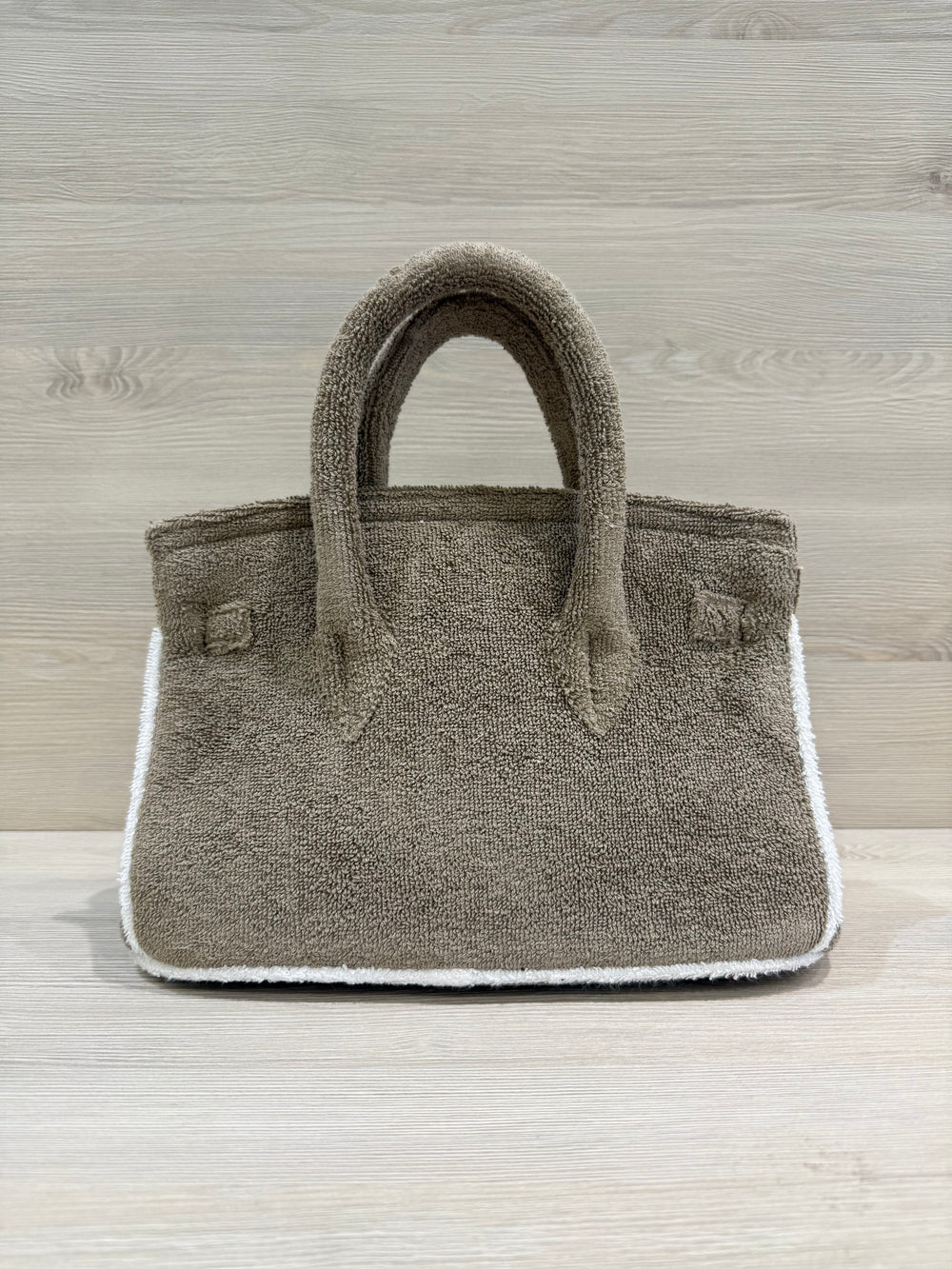 PLAGE TERRY BICOLORE BEIGE S