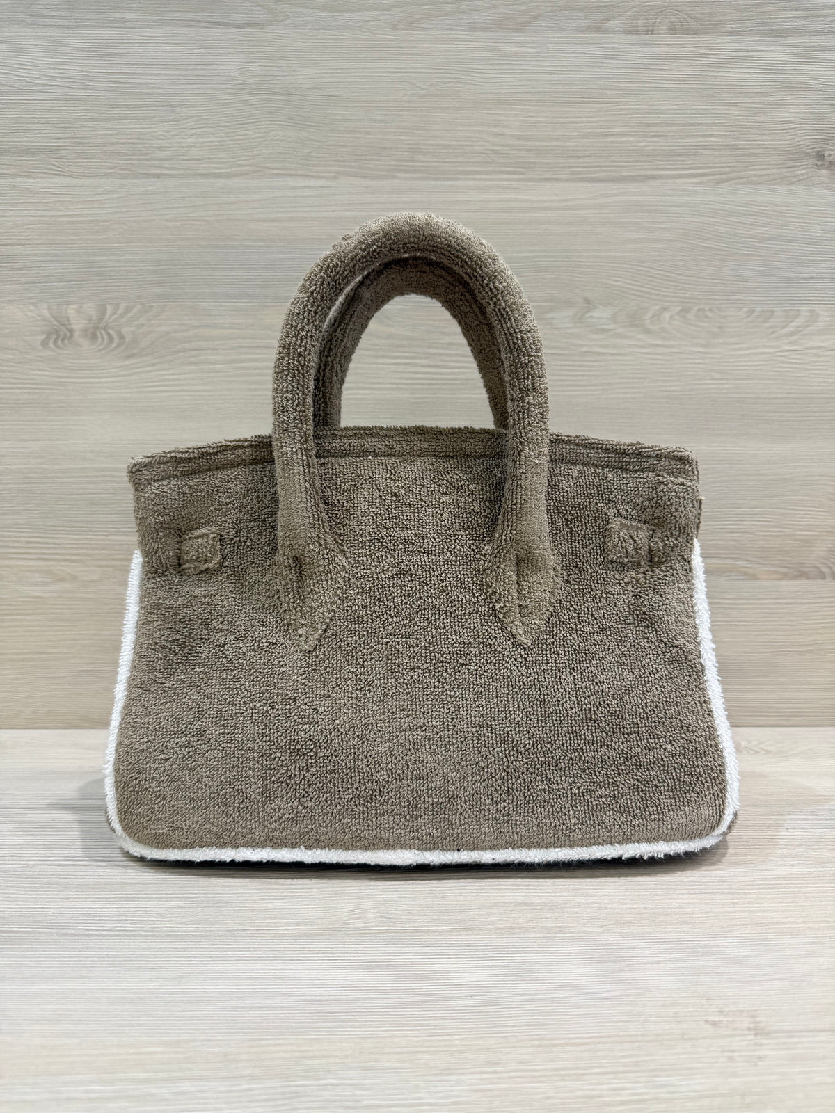 PLAGE TERRY BICOLORE BEIGE S