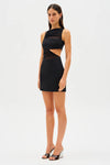 MISHA PATRICIA DRESS IN BLACK