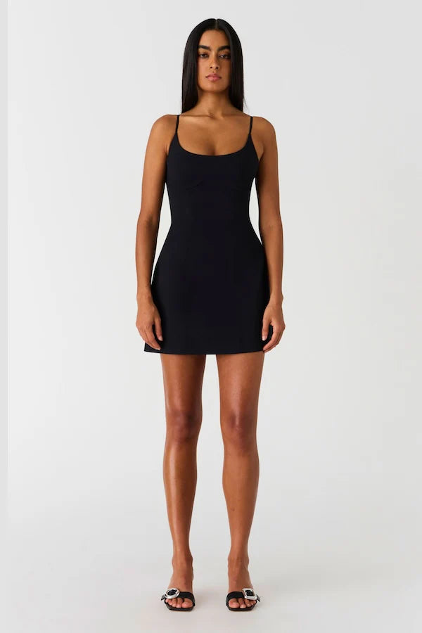 MISHA MASHA DRESS IN BLACK