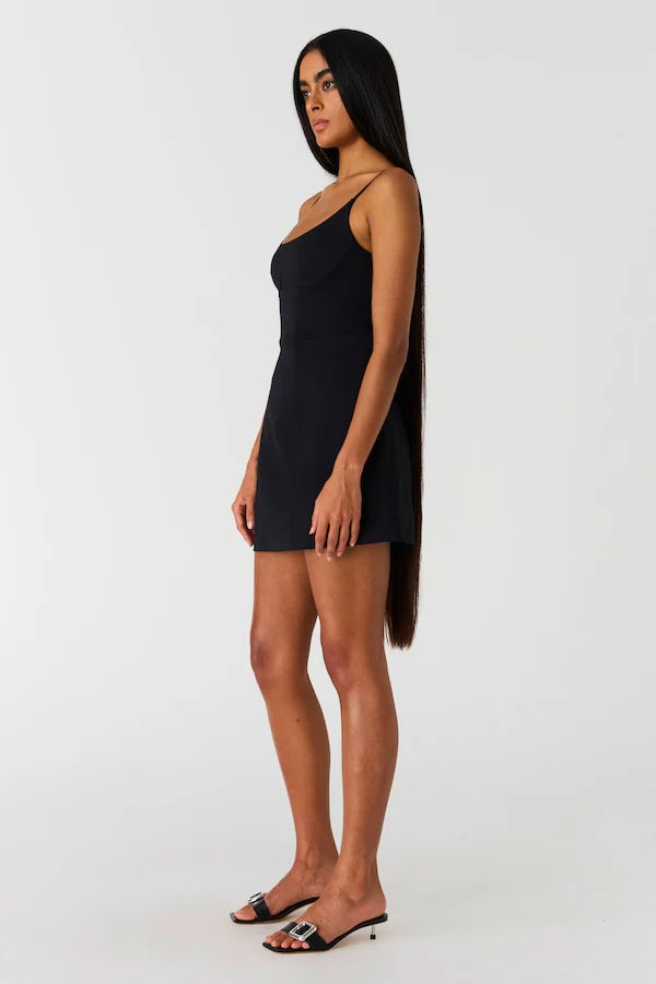 MISHA MASHA DRESS IN BLACK