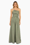 JUST BE QUEEN ARLO TOP IN EVERGREEN