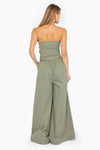 JUST BE QUEEN ARLO TOP IN EVERGREEN