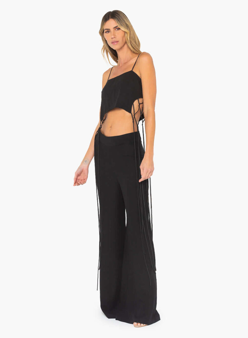 JUST BEE QUEEN LOUIE PANT IN BLACK