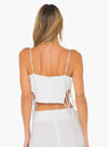 JUST BEE QUEEN SIENNA TOP IN IVORY