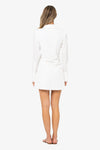 JBQ THE LABEL JULES DRESS IN WHITE