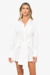 JBQ THE LABEL JULES DRESS IN WHITE