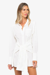 JBQ THE LABEL JULES DRESS IN WHITE