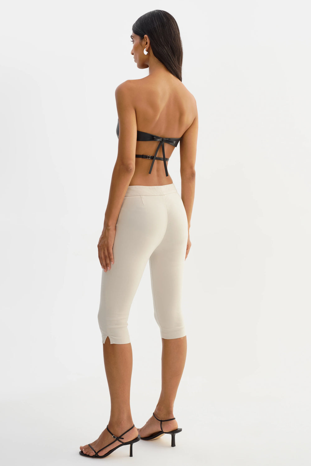 KATYA FAUX LEATHER TOP