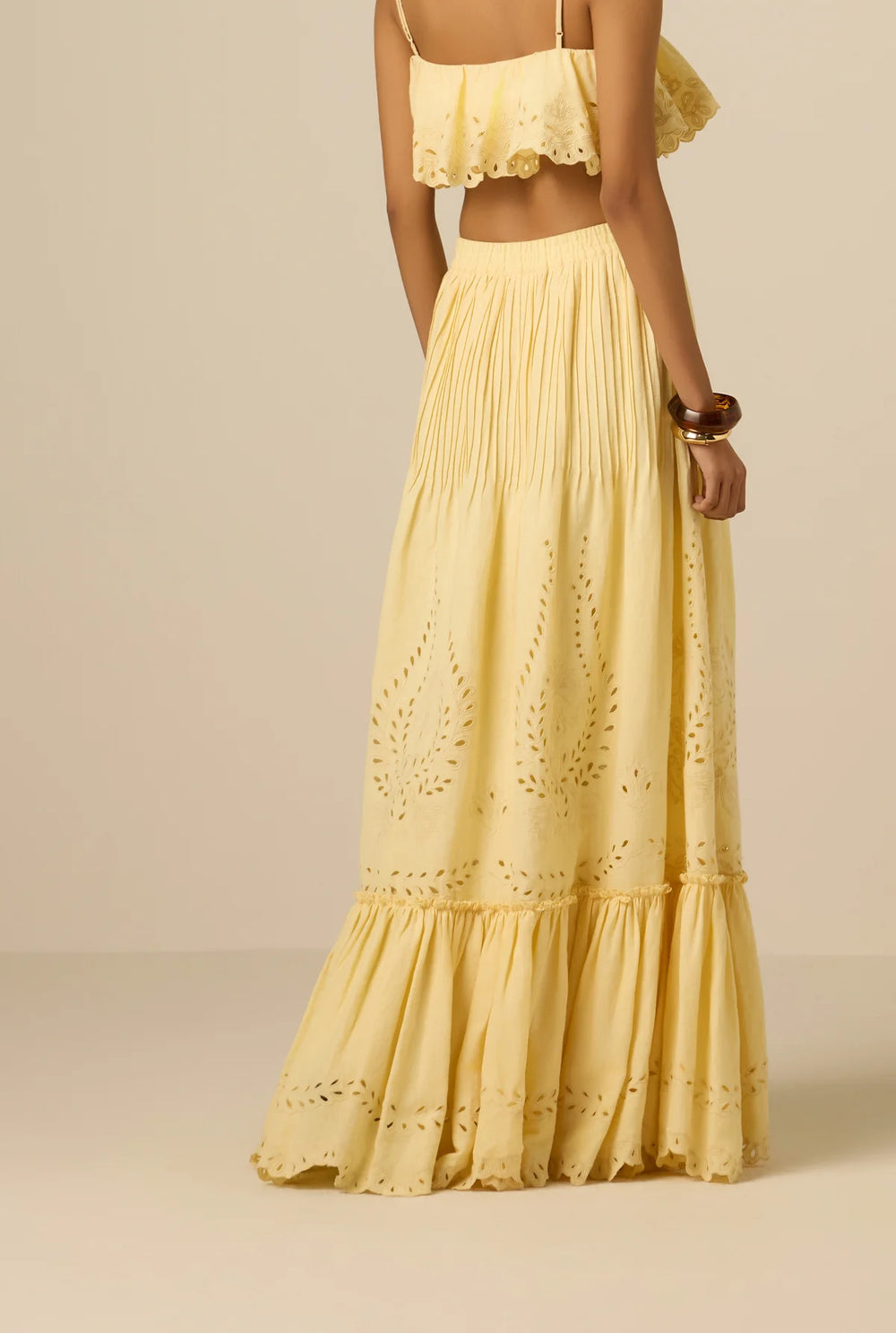 KORI PINTUCK MAXI SKIRT