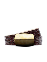 MILOU BELT CROC EMBOSSED