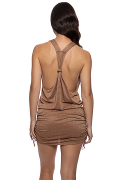T BACK MINI DRESS