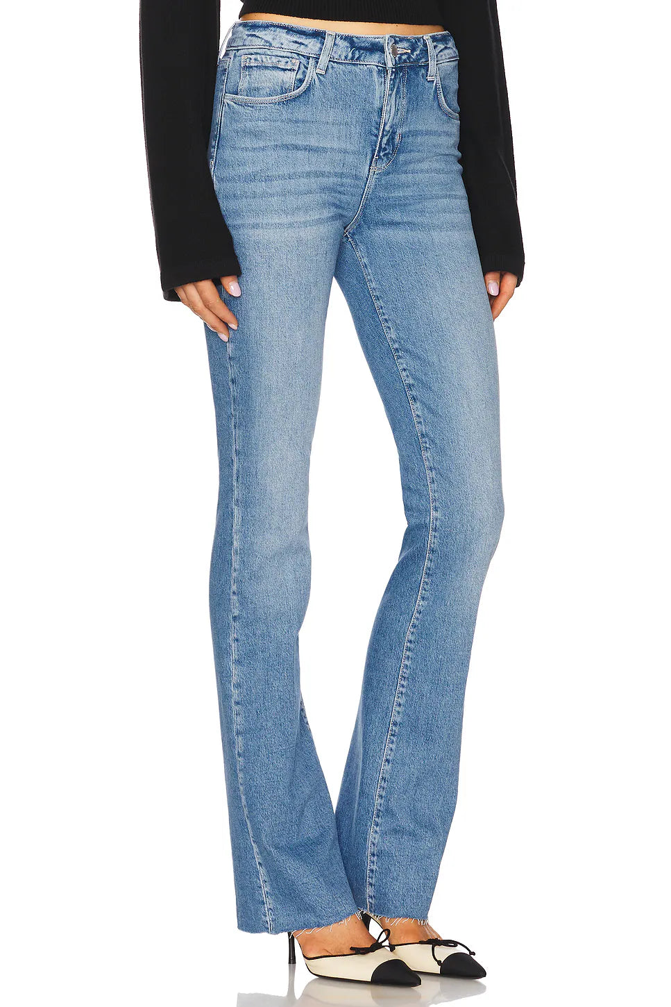 RUTH H/R STRAIGHT-LEG JEAN