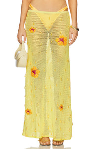 TREASURE HIBISCUS MAXI SKIRT