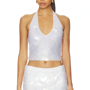 ANGEL HALTER TOP