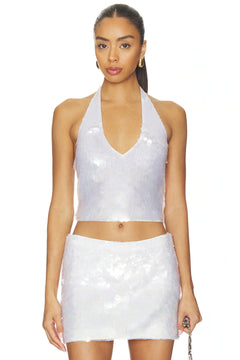 ANGEL HALTER TOP