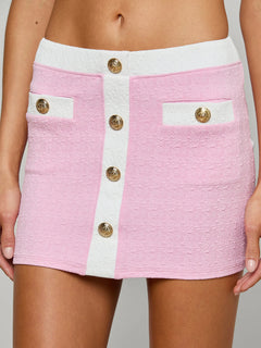 COCO COLORBLOCK HIGH WAIST SKIRT