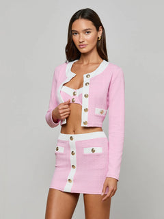 ADALINE COLORBLOCK SWIM CARDIGAN