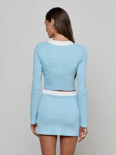 ADALINE COLORBLOCK CHIC SWIM CARDIGAN