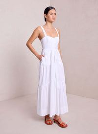 A.L.C. LILY DRESS IN WHITE