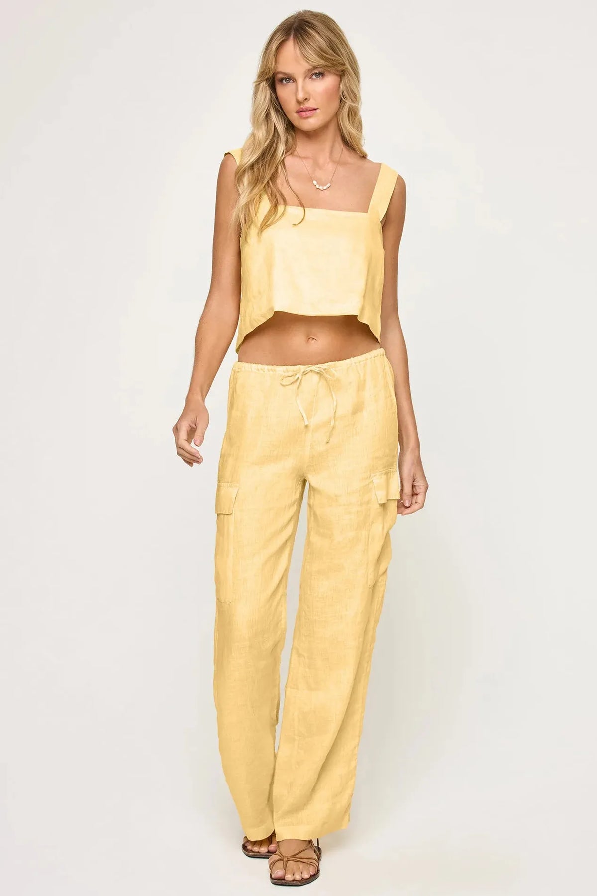 SUNDOWN CARGO PANT DAISY