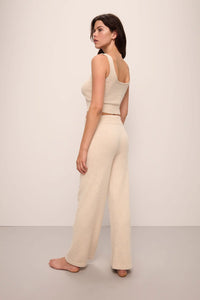 EBERJEY RECYCLED SWEATER PANT IN OAT