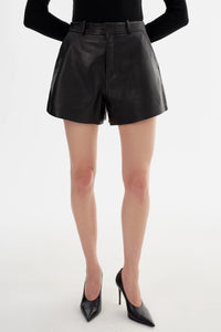 MARCIE LEATHER SHORT