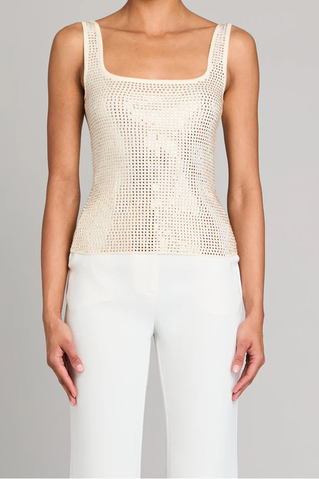 MARZIA EMBELLISHED TOP