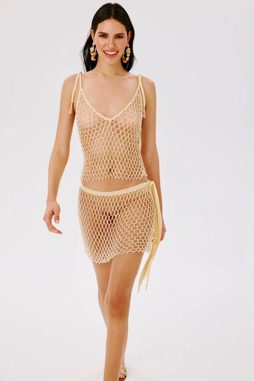 LULU HAND-CROCHETED SKIRT
