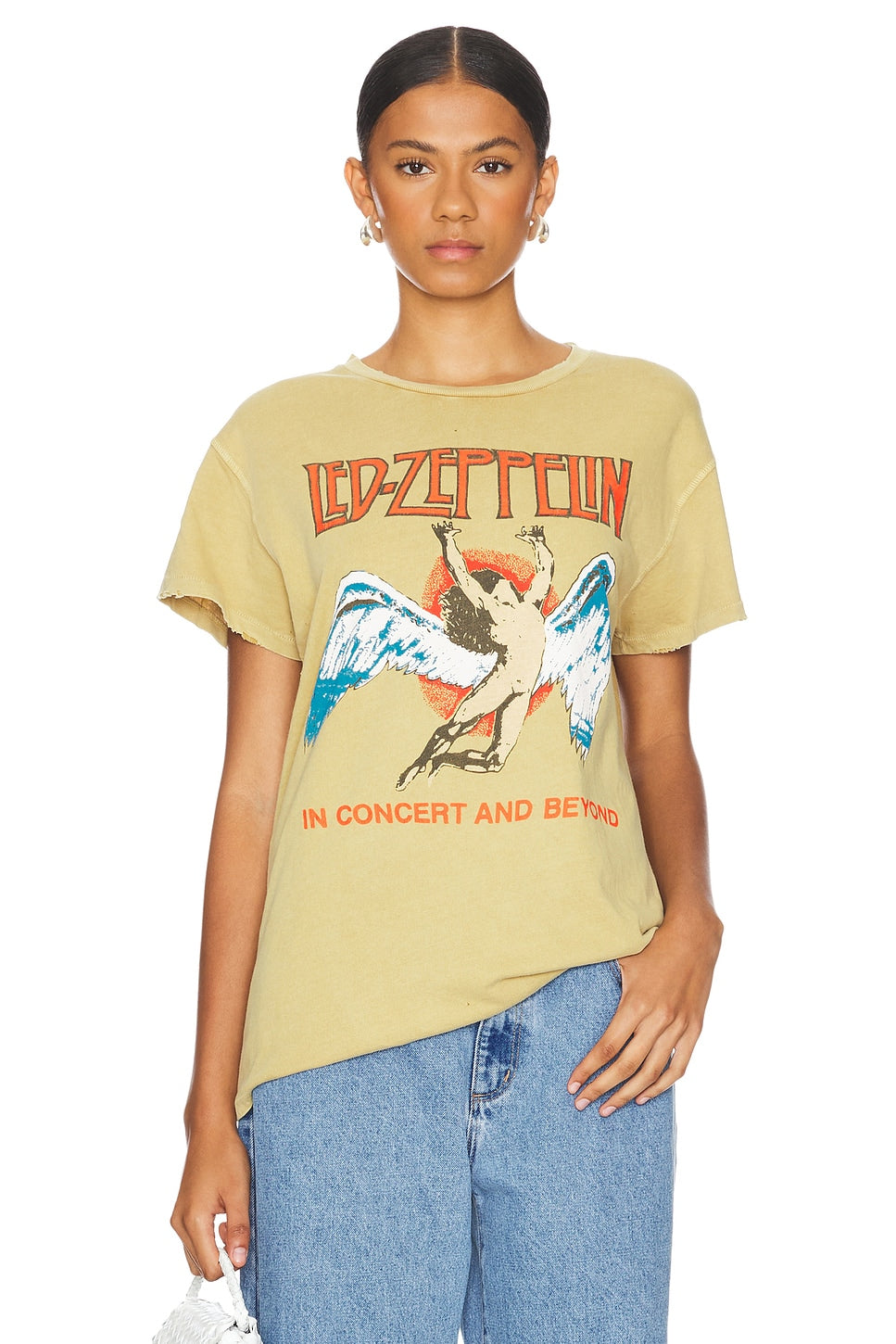 MADEWORN LED ZEPPELIN IN CONCERT AND BEYOND TEE IN SAND