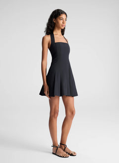 NAT STRETCH COTTON MINI DRESS