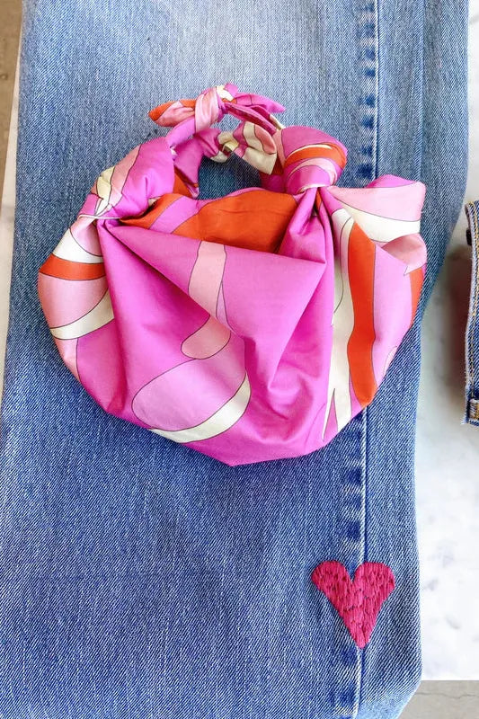 SILK KNOT BAG