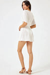 LSPACE OCEAN EYES TUNIC IN CREAM