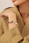 JENNY BIRD OLA BANGLE IN SILVER