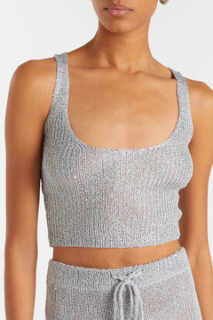 ARETHA SEQUIN TOP