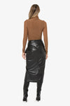 JBQ THE LABEL DUSK SKIRT IN BLACK