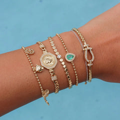 DIAMOND BALL BRACELET