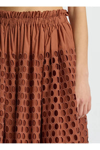A.L.C FLORA SKIRT IN SEQUOIA