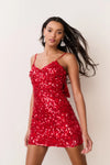 RAPHAELLA SEQUIN MINI DRESS