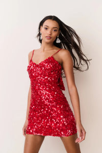 RAPHAELLA SEQUIN MINI DRESS