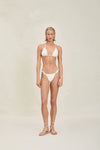 DEVON WINDSOR CICI SHELL BEADED BOTTOM IN IVORY