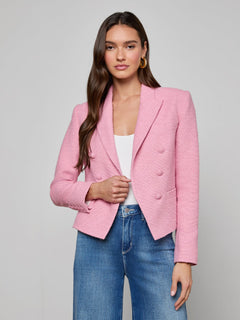 BROOKE DOUBLE BREASTED CROP BLAZER